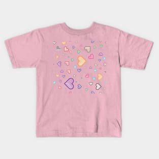 watercolor heart Kids T-Shirt